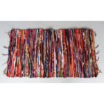 Ancient Wisdom Handmade Small Indian Cotton Rag Rug (80 x 90cm) - Image 3