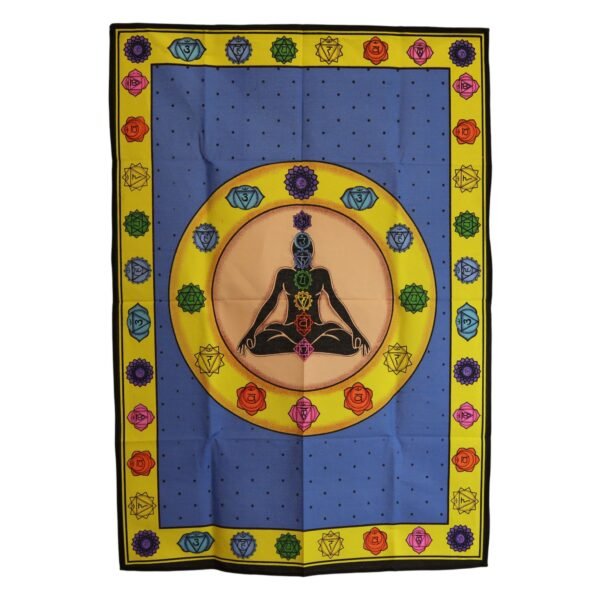 Ancient Wisdom Cotton Wall Art (70x110cm) - Chakra Fibrant