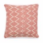 Ancient Wisdom Classic Cotton Cushion Cover – Jaggered Pink