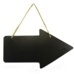 Ancient Wisdom Wooden Arrow Chalk Board