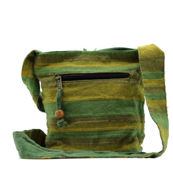 Nomad Sari Nepal Cotton Sling Bag – Summer Beach Blues