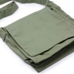 Ancient Wisdom Cotton Canvas & Soft Jute Messenger Bag - Natural - Image 3