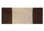 Ancient Wisdom Indian Cotton Rug (70x170cm) – Dark Brown / Beige - Image 7