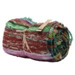 Ancient Wisdom Luxury Cotton Rag Rug (151 x 90cm) – Green - Image 3