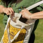 Ancient Wisdom Iconic Toni Natural Cotton Nomad Sari Tote Bag – Bee Kind - Image 8
