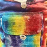 Ancient Wisdom Tie-Dye Hemp Study Bag with Front Pocket - Image 4