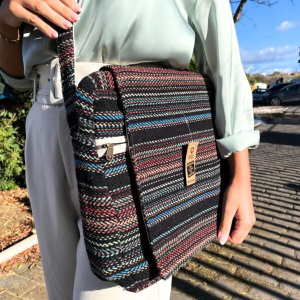Ancient Wisdom Dark Smart Soft Banjar Laptop Bag