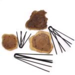 Ancient Wisdom Set of 3 Natural Gamal Wood Plant Stands - Image 7