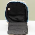 Ancient Wisdom Large Handmade Kathmandu Backpack - Dhaka Design (39x28x13cm) - Image 3