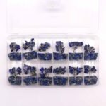 Ancient Wisdom Mini Sodalite Gemstone Tree (15 Stones) On Orgonite Base - Image 6