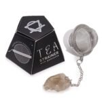 Ancient Wisdom Raw Crystal Gemstone Tea Strainer - Smoky Quartz