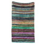 Ancient Wisdom Luxury Cotton Rag Rug (151 x 90cm) – Green
