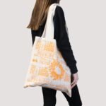 Ancient Wisdom Forest Life Design Big Cotton Shopping Bag - Image 5