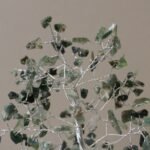 Ancient Wisdom Large Moss Agate Gemstone Tree (160 Stones) On Orgonite Base - Image 2