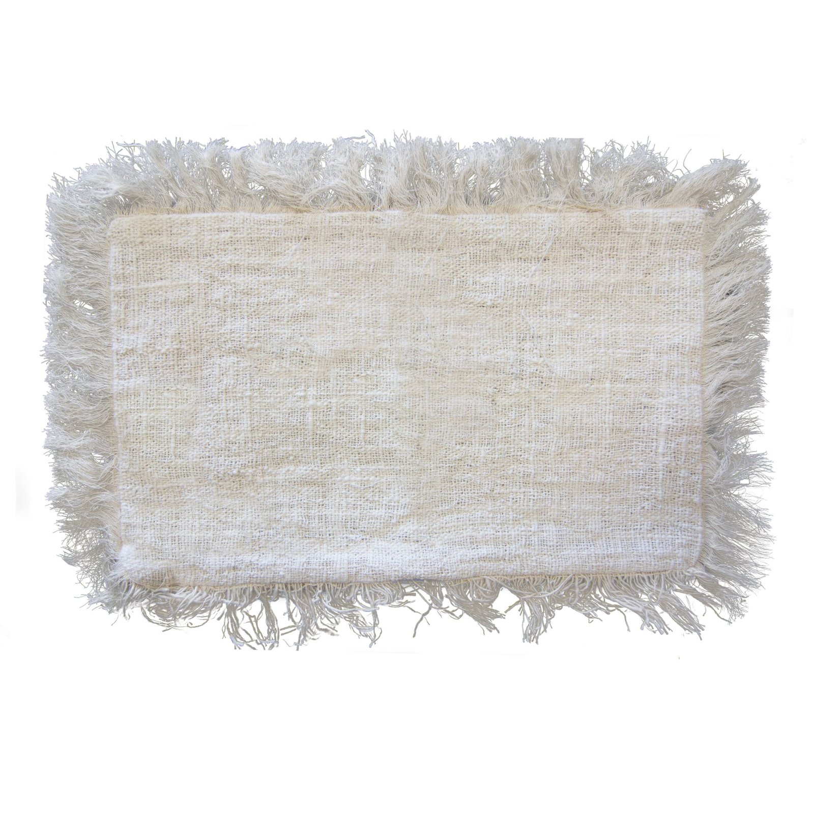 bG9jYWw6Ly9tZWRpYS85TS80Qy82MFIzMEMxRzZSVDM0QzlNL2U0ZDMzYWYxLmpwZWc.jpg Ancient Wisdom Linen Cushion Cover with Fringe (30x50cm) - Image 1