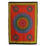 Ancient Wisdom Cotton Wall Art (70x110cm) - Five Flower of Life