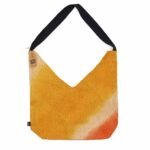 Ancient Wisdom Soft Blend Jute & Cotton Shoulder Tote Bag – Turmeric