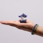 Ancient Wisdom Mini Sodalite Gemstone Tree (15 Stones) On Orgonite Base - Image 2