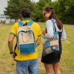 Ancient Wisdom Large Handmade Kathmandu Backpack - Dhaka Design (39x28x13cm) - Image 12