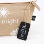 Hop Hare Jute Pouch - I Am Bright - Image 2