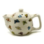 Ancient Wisdom 350ml Small Ceramic Herbal Teapot – Butterflies Design