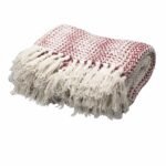 Ancient Wisdom Boho Comfort Cotton Throw (125x150cm) – Ruby Two Tone - Image 6