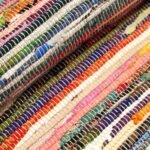 Ancient Wisdom Premium Quality Cotton Room Rag Rug (150x200cm) – Random Colours - Image 2