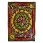 Ancient Wisdom Cotton Wall Art (70x110cm) - Circle of Life