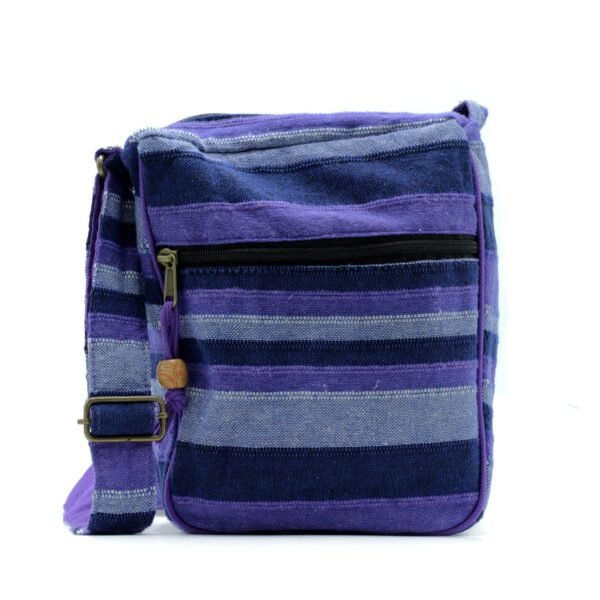 Nomad Sari Large Nepal Sling Bag with Adjustable Strap - Deep Sea Blues
