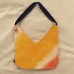 Ancient Wisdom Soft Blend Jute & Cotton Shoulder Tote Bag – Turmeric - Image 5