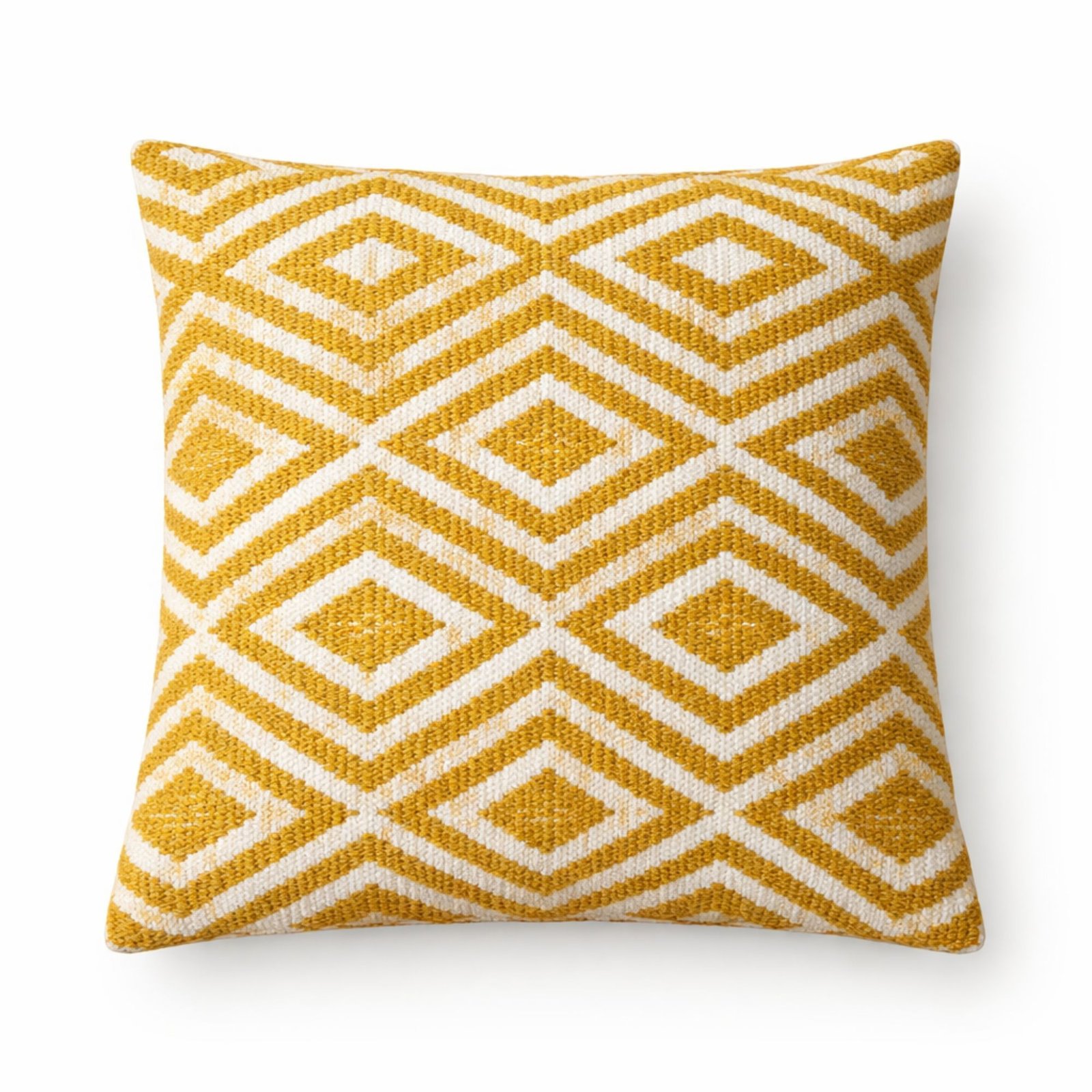 bG9jYWw6Ly9tZWRpYS85US80RS82MFIzMEMxSjY4Vks0RTlRLzM2NmQxMjZhLmpwZw.jpg Ancient Wisdom Classic Cushion Cover - Mustard Diamonds - Image 1