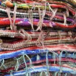 Ancient Wisdom Handmade Medium Indian Cotton Rag Rug (128 x 75cm) - Image 5