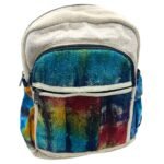 Ancient Wisdom Plain Tie-Dye Hemp Medium Backpack