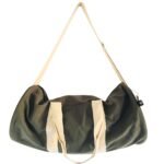 Ancient Wisdom Don’t Quit Cotton Canvas Gym Bag – Olive - Image 2
