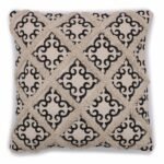 Ancient Wisdom Classic Cotton Cushion Cover – Lux Criss-Cross & Print