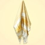 Ancient Wisdom Hamman Spa Towel (90x170cm) – Sunrise Yellow - Image 2