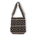 Ancient Wisdom Nomad Sari Jacquard Natural Carryall Bags - Desert Loom