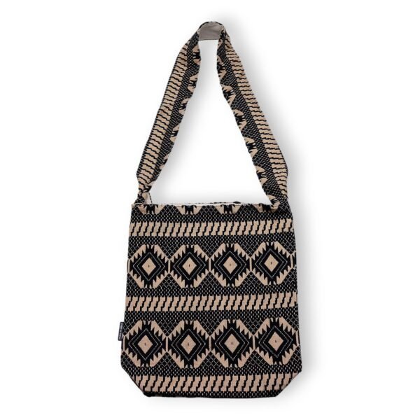 Ancient Wisdom Nomad Sari Jacquard Natural Carryall Bags - Desert Loom