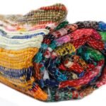Ancient Wisdom Luxury Natural Rag Rug (155 x 90cm) - Image 2