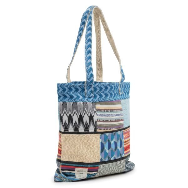 Ancient Wisdom Handmade Patchwork Kathmandu Tote Bag - Dhaka Design (37 x 38cm)