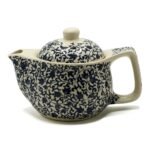 Ancient Wisdom 350ml Small Ceramic Herbal Teapot – Blue Pattern