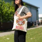 Ancient Wisdom Iconic Natural Cotton Nomad Sari Basic Tote Bag – REBEL - Image 2