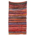 Ancient Wisdom Luxury Cotton Rag Rug (152 x 90cm) – Orange