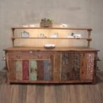 Agnes + Cat Large Recycled Wood Centre Display Table