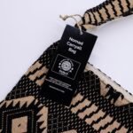 Ancient Wisdom Nomad Sari Jacquard Natural Carryall Bags - Desert Loom - Image 3