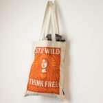 Ancient Wisdom Iconic Toni Natural Cotton Nomad Sari Tote Bag – Stay Wild - Image 6