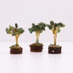 Ancient Wisdom Mini Green Aventurine Gemstone Tree (15 Stones) On Wooden Base - Image 5