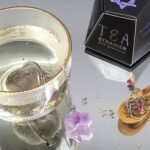Ancient Wisdom Raw Crystal Gemstone Tea Strainer - Amethyst Cluster - Image 4