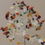 Ancient Wisdom Large Multi Stones Gemstone Tree (160 Stones) On Orgonite Base - Image 3