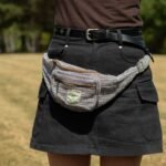 Ancient Wisdom Blue Cotton & Hemp Bum/Fanny Bag - Image 7
